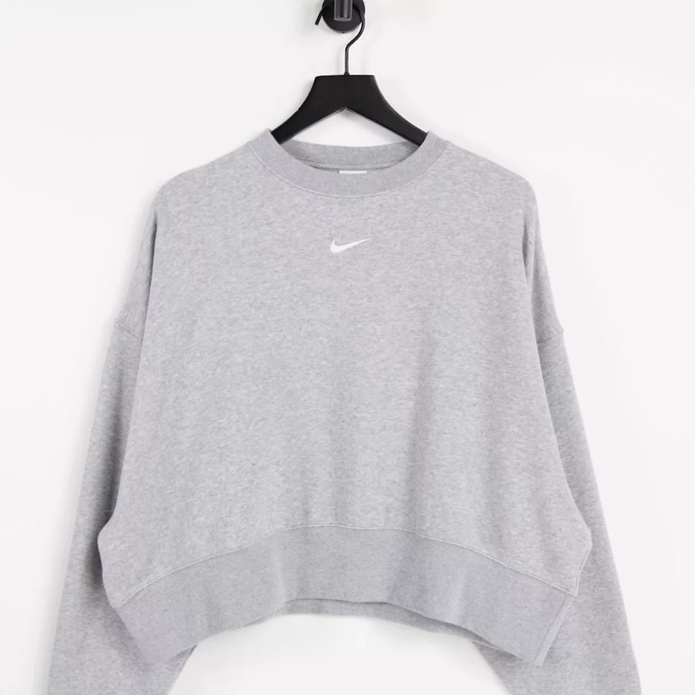 Women’s Nike Oversized Crop Top Crew Sweater